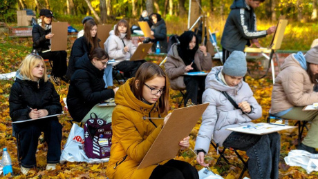 Юные куряне из детских школ искусств участвуют в проекте к 125-летию Александра Дейнеки